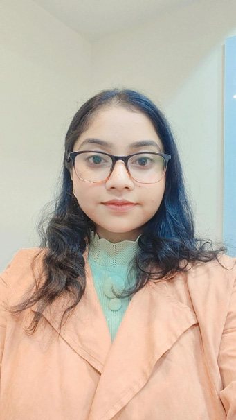Divya Aggarwal, placed as Graphic Designer