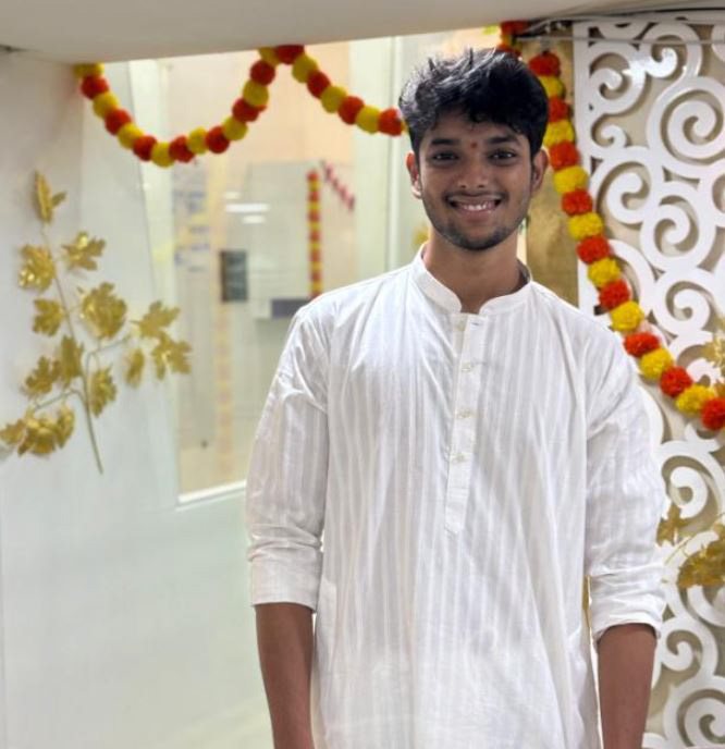 Nikhil Mahadik, placed as Motion Graphics Artist