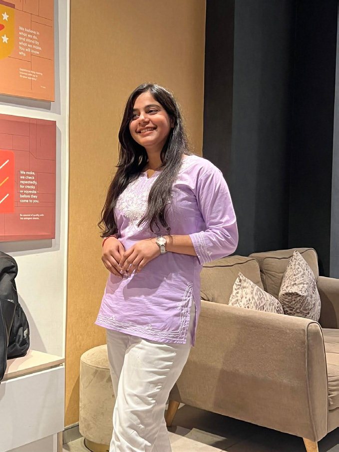 Shilpi Gupta, placed as Interior Designer